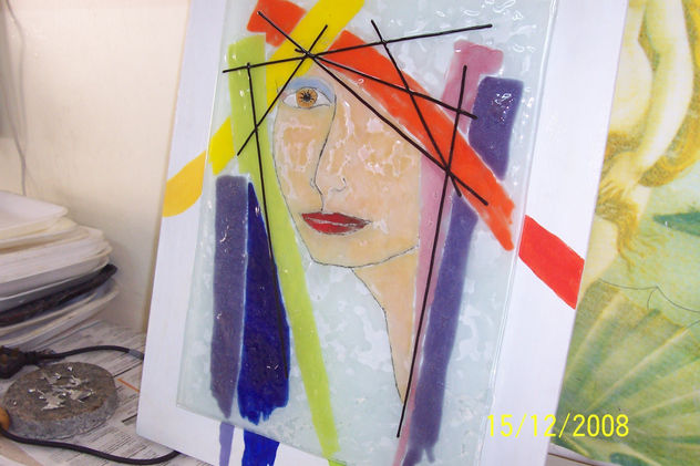 Pintura en Vitrofusion.