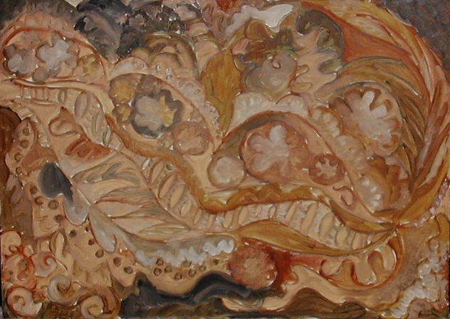 foglie e fiori secchi