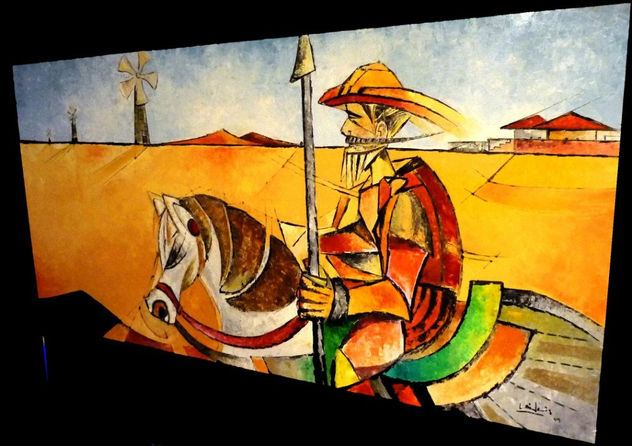 DON QUIJOTE YA NO PELEA CON LOS MOLINOS