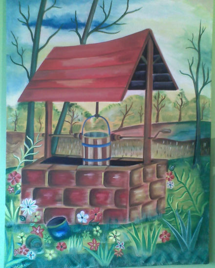 Recuerdos I Oil Canvas Landscaping