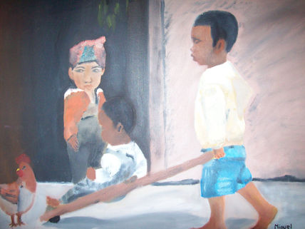 Niños jugando