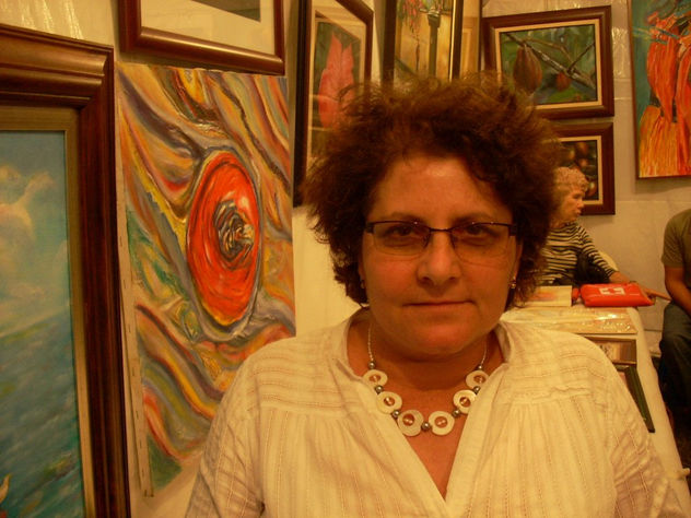 Ana Cecilia en Exposicion embrujarte
