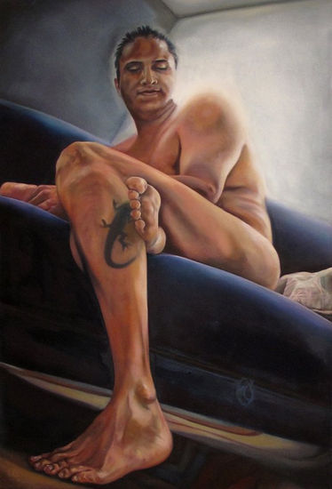 Sueño Gris Oil Canvas Nude Paintings