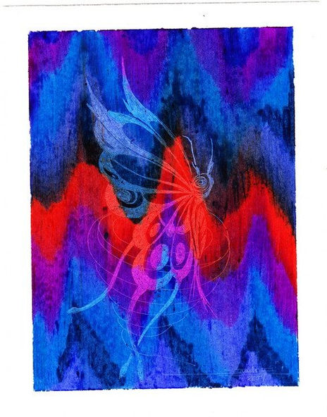 Mariposas en espiral