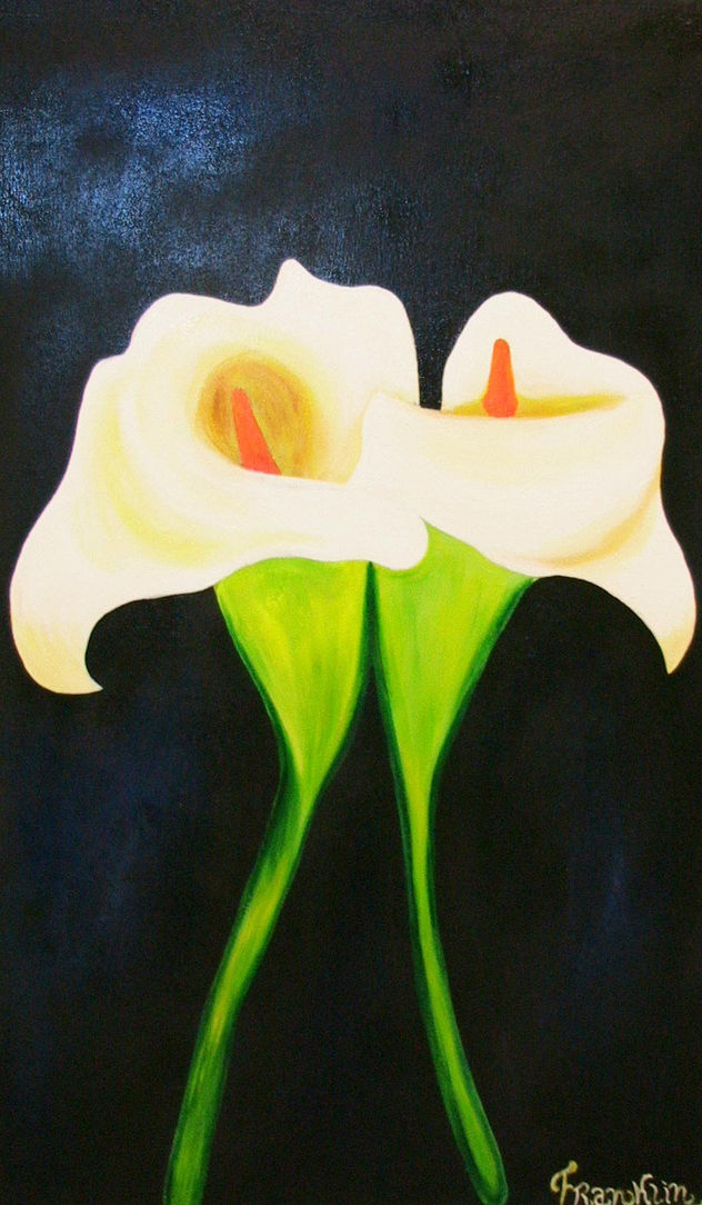 lirios blanco