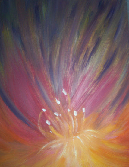 Flor corazón