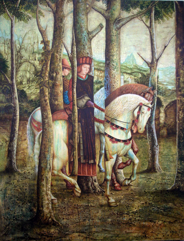 tres ginetes