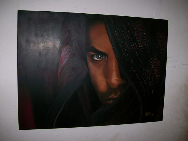 principe Oil Panel Portrait