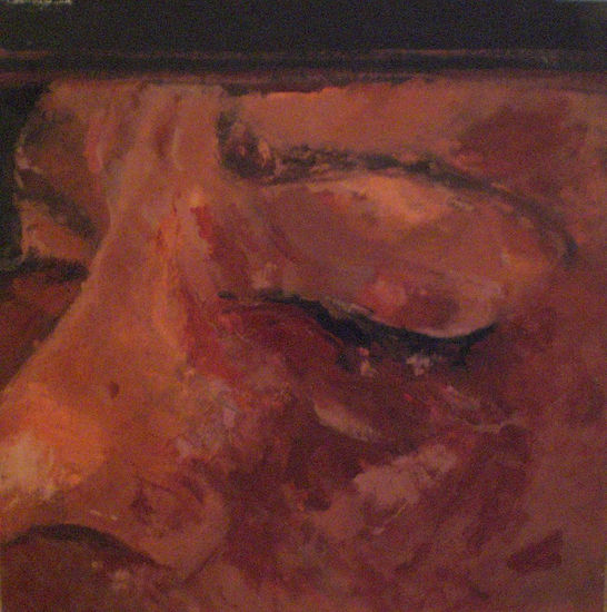 Serie "Cuatro Maneras de Sufrimiento" Oil Panel Portrait