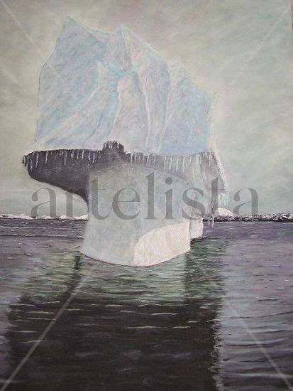 ICEBERG Oil Canvas Landscaping