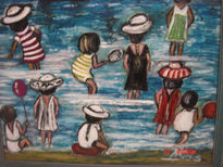 Escena de playa