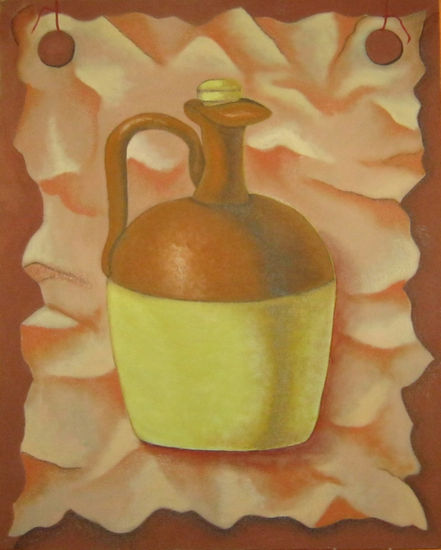 Botellón Oil Canvas Still Life Paintings