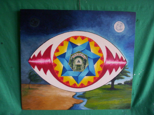 El Ojo del Corvino Oil Canvas Others