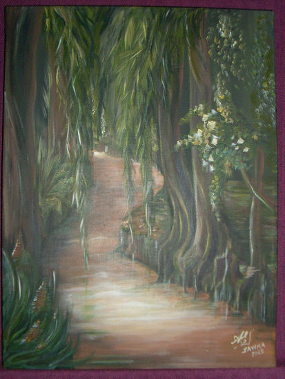 entre rios Acrylic Canvas Landscaping