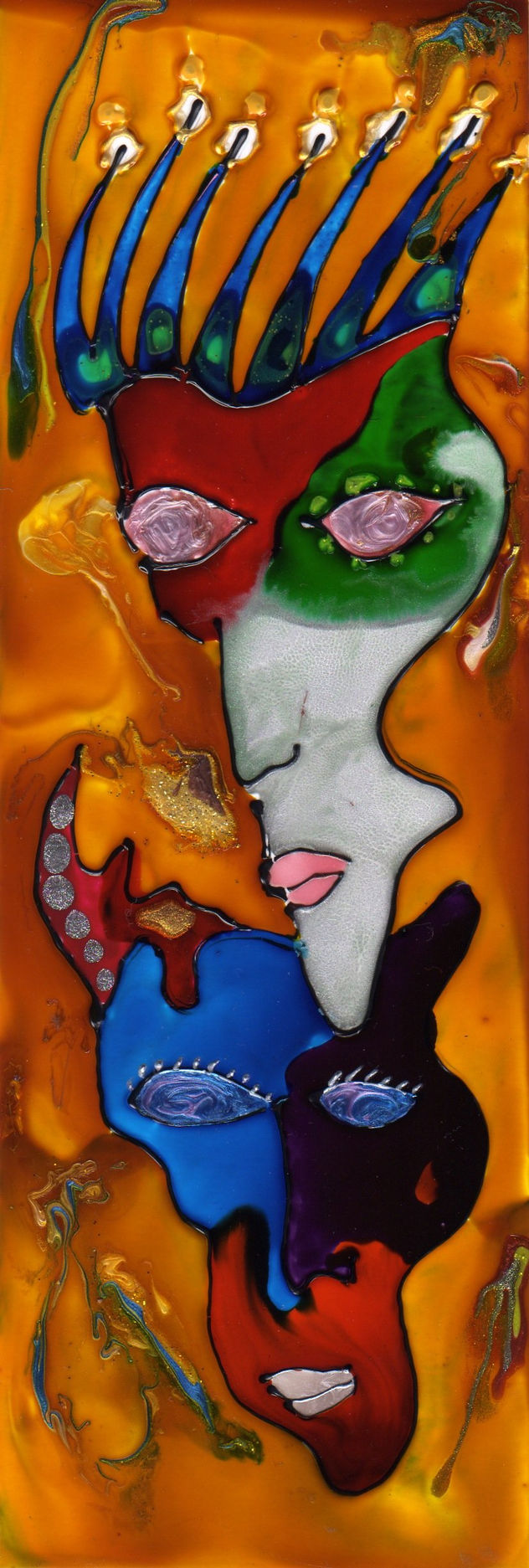 Oficio de máscara (2) / Working as a mask