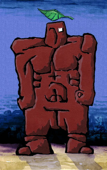 El Golem Acrylic Paper