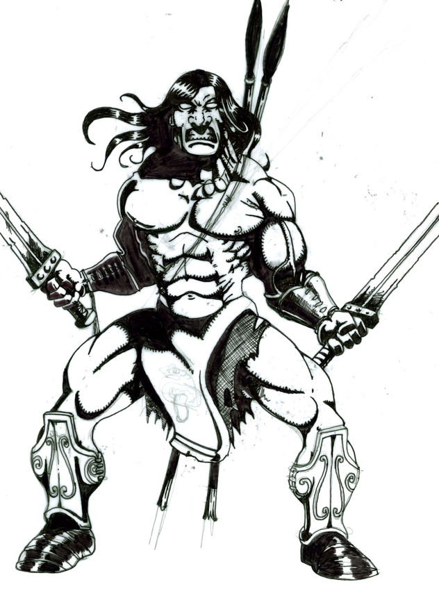 Hércules espasmo de furia