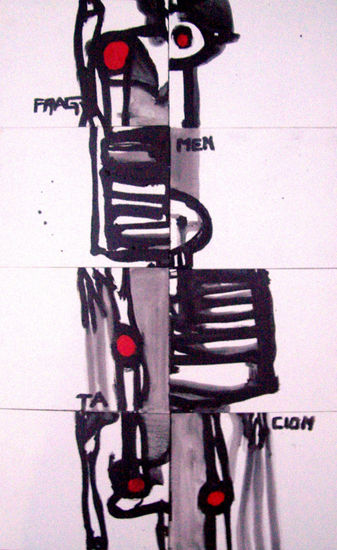 Fragmentación Mixed media Panel Others