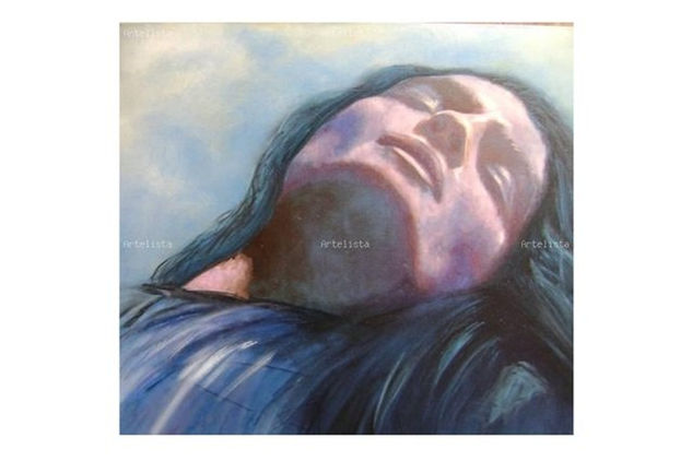 El descanso Oil Canvas Portrait