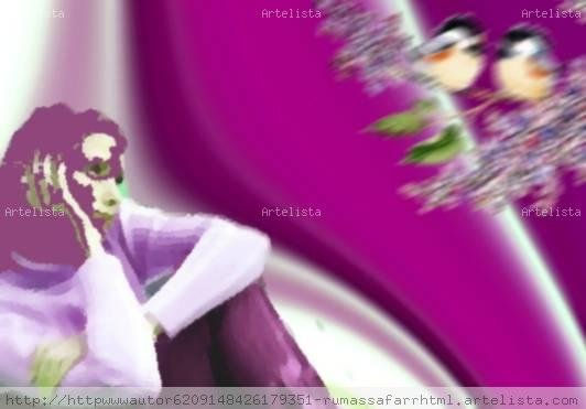 OTOÑAL MELANCOLIA   LILA   ,  DE   LILAS   PRIMAVERALES