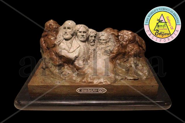 MOUNT   RUSH   MORE  (Dakota del Sur) Bronce Figurativa