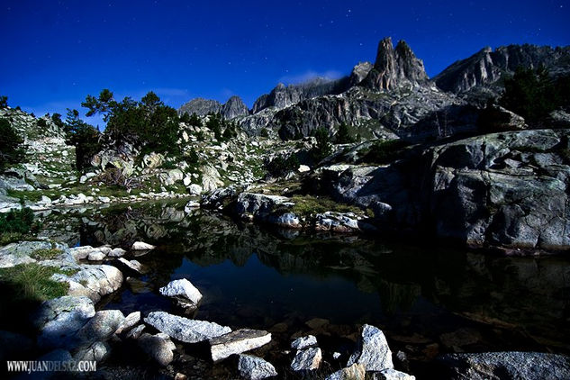 Noche en la montaña 