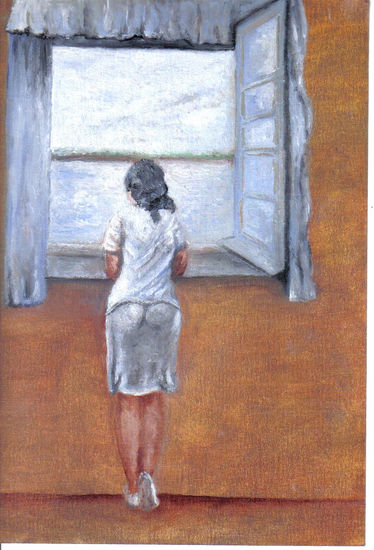 La mujer en la ventana 