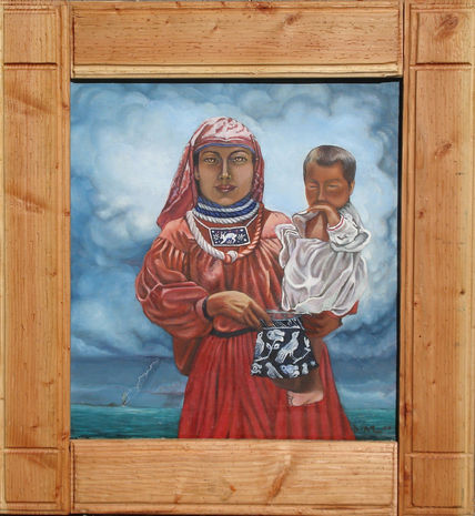 Mother huichol -...