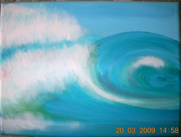 Mar 6 Oil Canvas Marine Painting