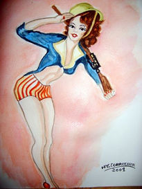 Chica pin-up