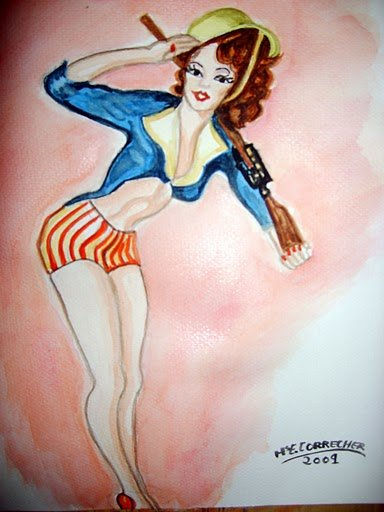 chica pin-up 