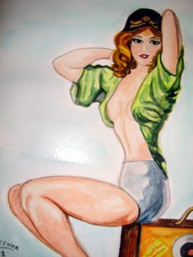 chica pin-up