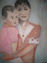 Mujer con niño