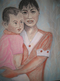 Mujer con niño