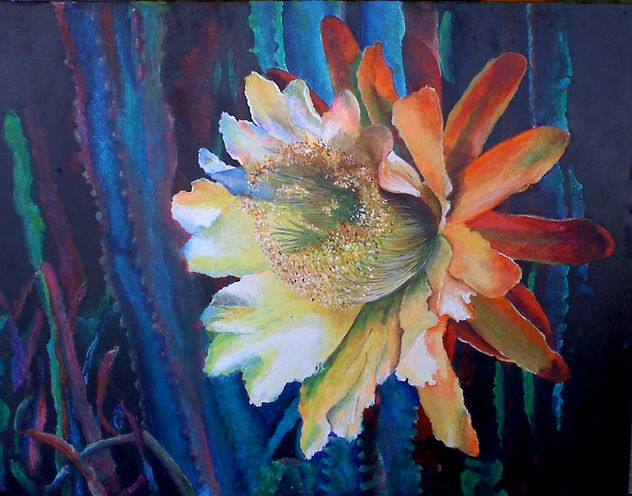 cactus en flor