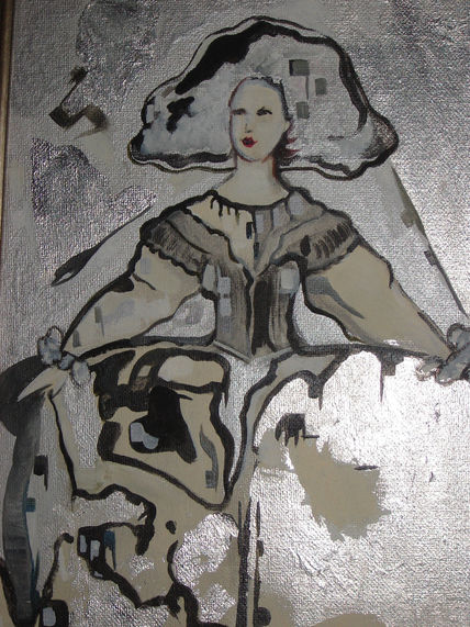 Menina de plata