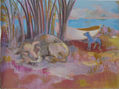 Susana Rojas. Perros en la costa