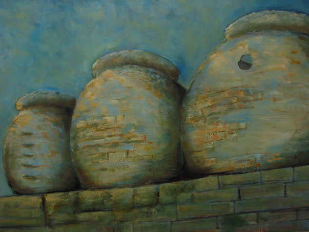 tinajas en el aljarafe Oil Canvas