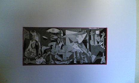 picasso en hilo