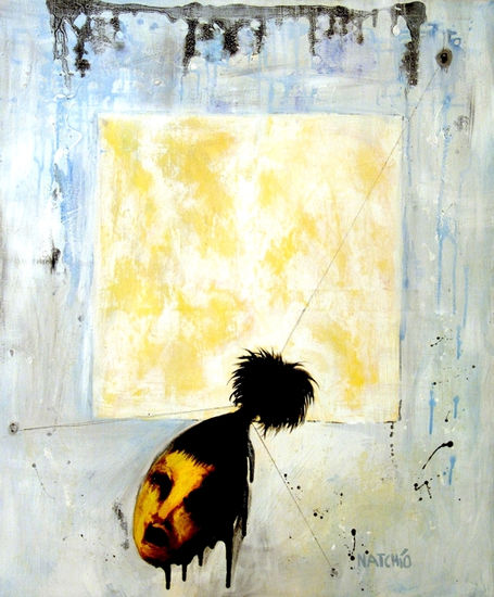 Mascarada Acrílico Lienzo