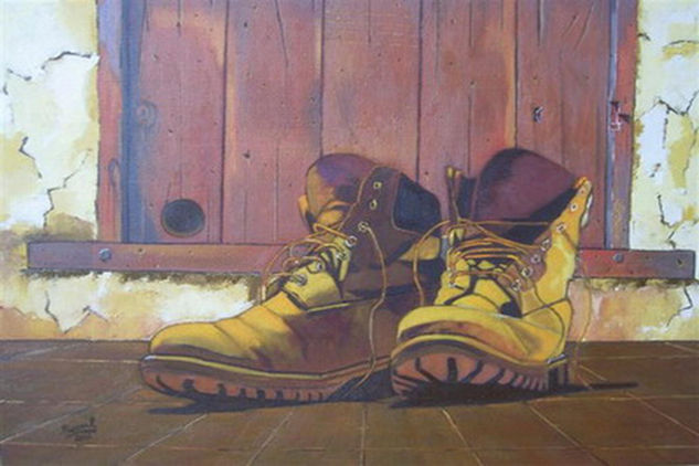 botas Oil Canvas Landscaping