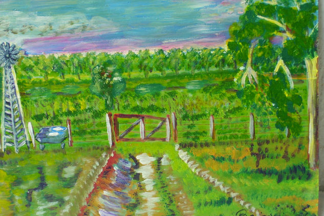 CAMPO ARGENTINO Acrylic Card Landscaping