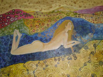 Mujer soñadora