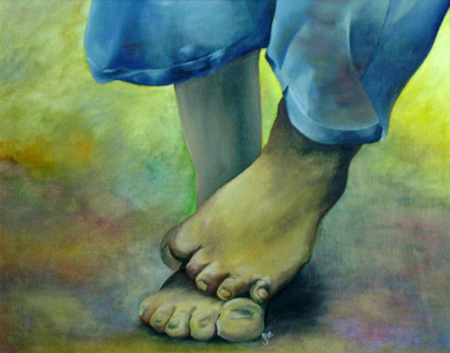 Pies Oil Canvas Nude Paintings