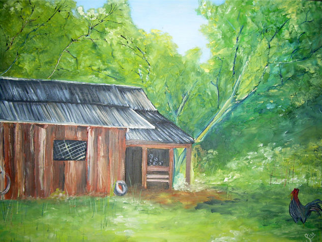 Casa 8 Oil Canvas Landscaping