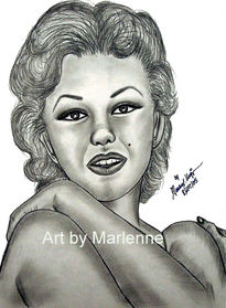 Marilyn Monroe Drawing