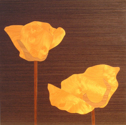 Flores naranjas