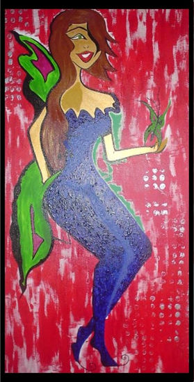 Cercania Acrylic Canvas Figure Painting