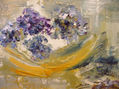 cuenco con hortensias