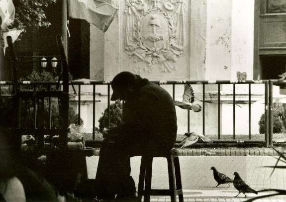 En la plaza de mayo 